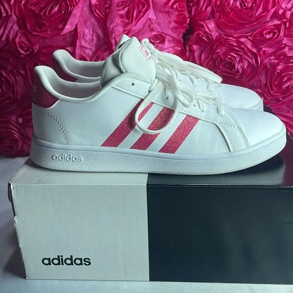 ADIDAS GRAND COURT‎ CLOUDFOAM, SNEAKERS, size Girl's 6, women 8.5